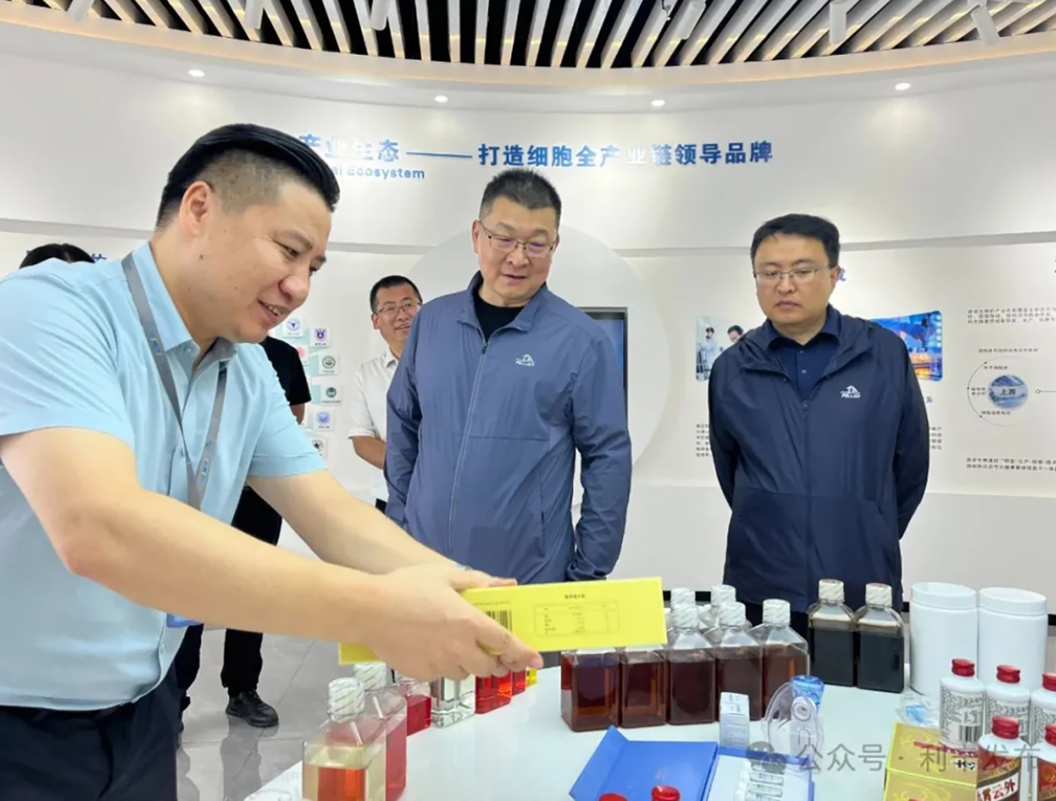 利辛县委书记张吉明等领导专题调研吉诺生物